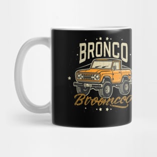 Retro 1987-1991 Ford Bronco w/Tires Mug